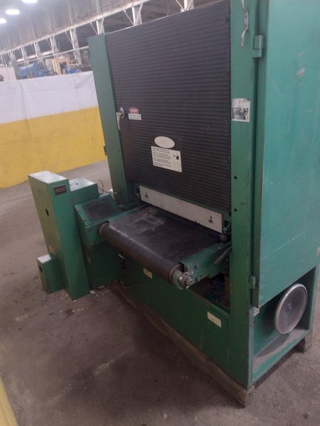 25" X 40 HP TIMESAVER MODEL #325-1 SINGLE DRUM BELT GRINDER &amp; SANDER: LOT #15796