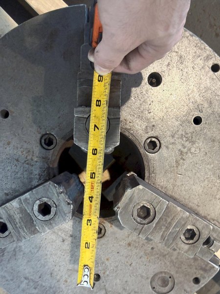 18" 3-JAW CHUCK. STOCK #1088626