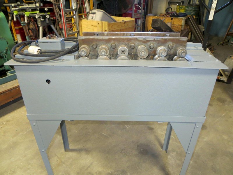 22 Ga Flagler Pittsburgh Portable Rollforming Machine w/ Drive Cleat