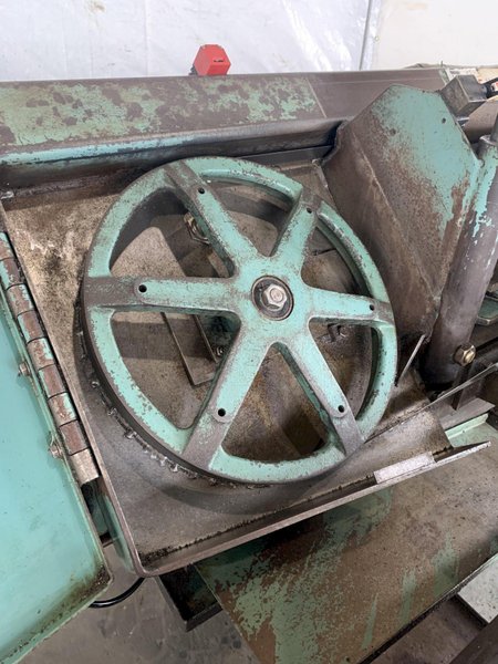 9" X 14" W.F. WELLS W-914A CNC HORIZONTAL AUTOMATIC BANDSAW. STOCK # 0872224