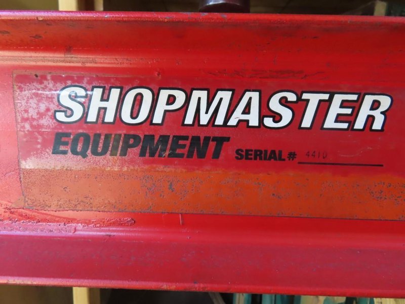 Shopmaster CP 100 H Frame Shop Press- Auction Item