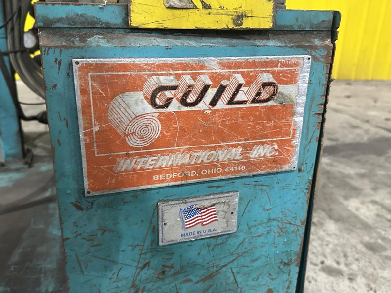 10" GUILD MODEL #PSA-200 SHEAR END COIL STRIP WELDER: STOCK #22607