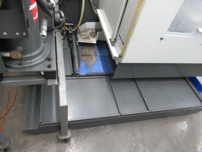 Haas VM-3 CNC Vertical Machining Center, Haas MainCon Ctrl, 4th &amp; 5th Axis Drive, 1000 PSI TSC, Probing, High Speed Machining, 24+1, RJH- Auction Item