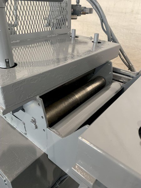 12" x 12" x .125" AIR FEEDS INC. AF-3 AIR FEEDER/STRAIGHTENER WITH POWERED PINCH ROLLS. STOCK # 0918219