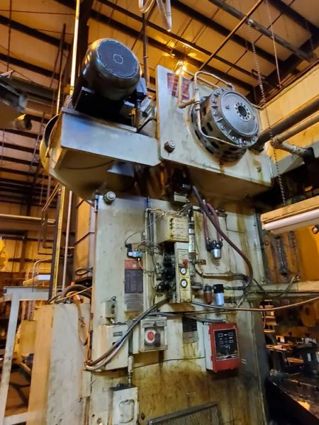 VERSON 150 TON GAP FRAME PRESS, S/N 28218, STOCK# 14191J