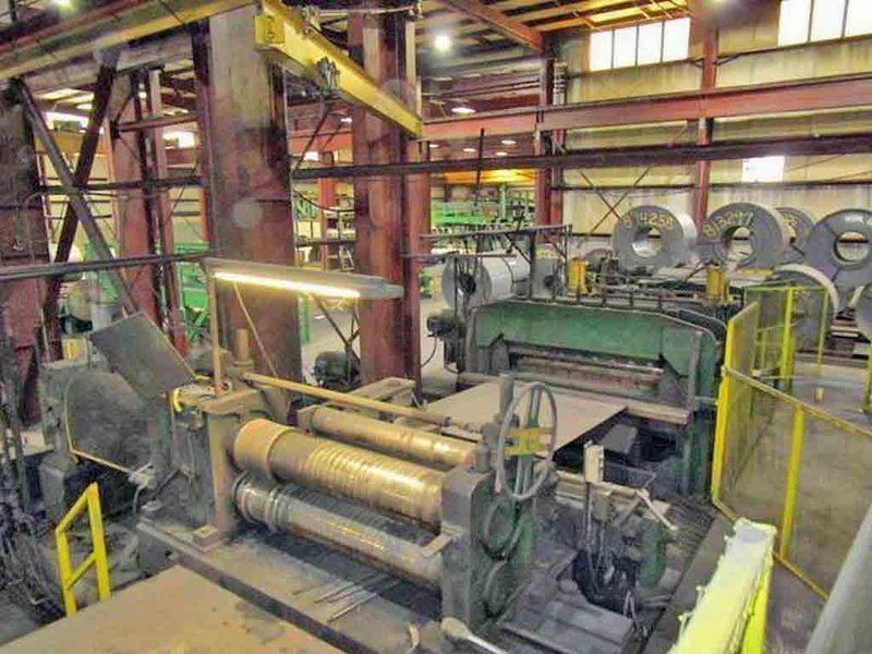 60" x 10.00" x 40,000# Seco Slitting Line STOCK# 3930