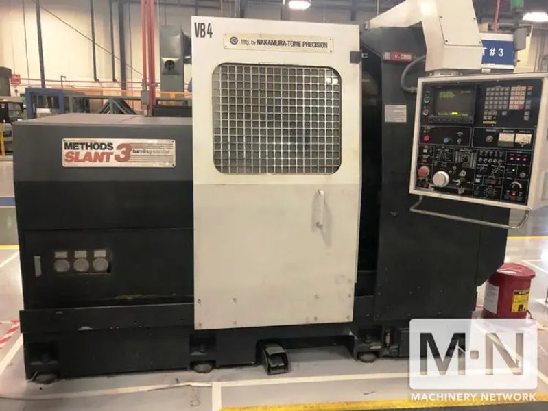 Nakamura Tome Slant3 CNC Lathe