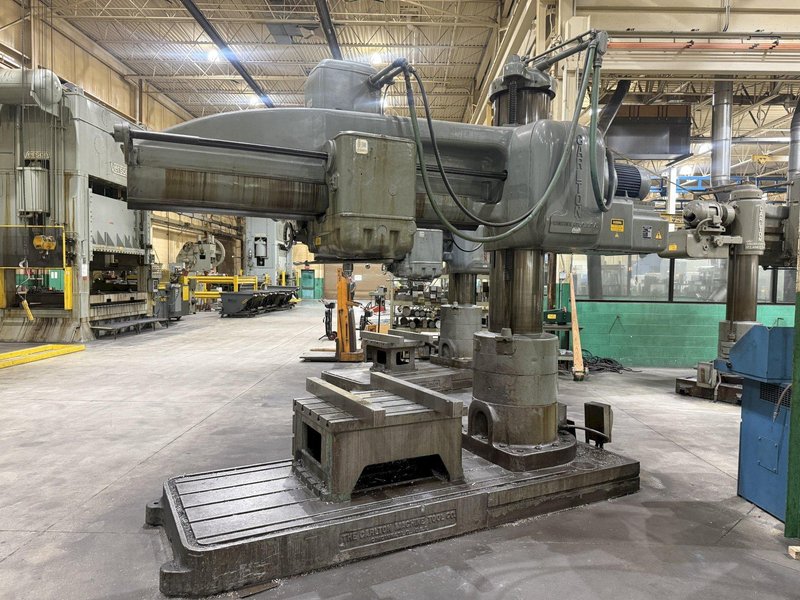 7' X 17" CARLTON MODEL 4A RADIAL DRILL: YOBRO #26416