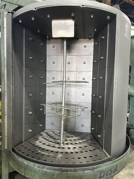 36" X 72" GOFF MODEL #3672D SPINNER HANGER SHOT BLAST CLEANING SYSTEM, NEW 2006: STOCK #22470