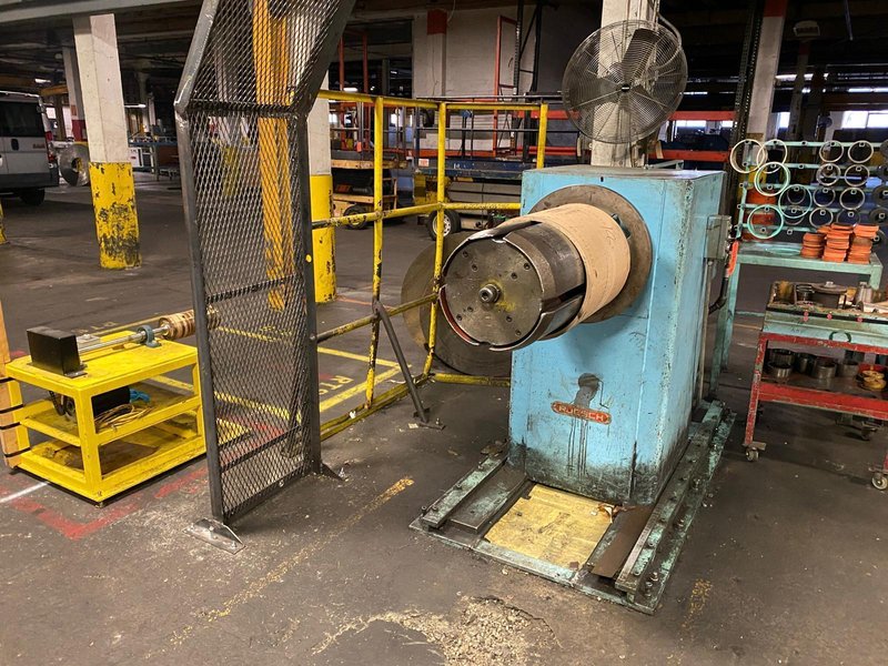 18" x 2.625" Arbors x 6000# Ruesch Ring Type Slitting Line, Stock # 14156