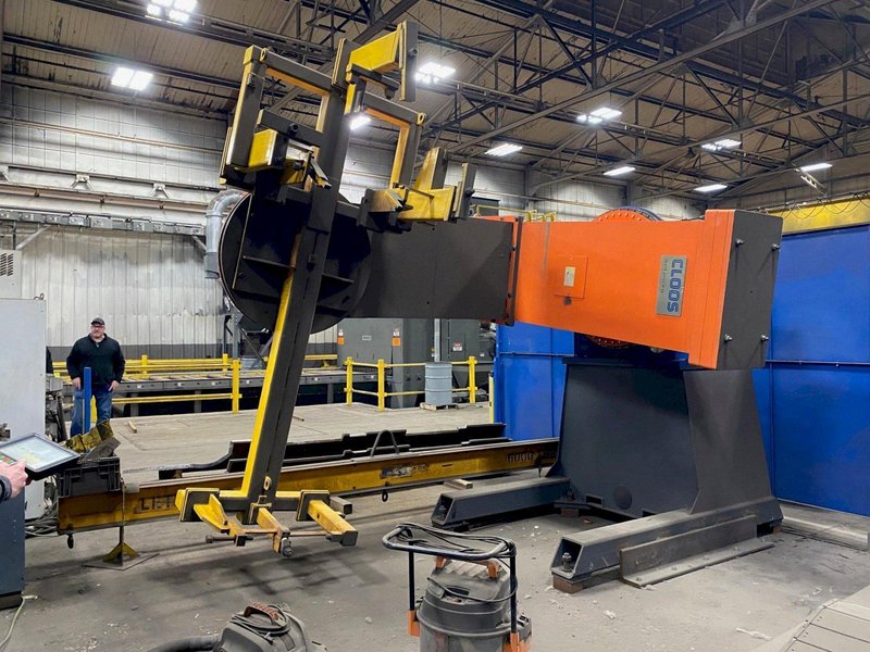 2012 CLOOS QRC-E 410 Robotic Welding Cell (#4879)