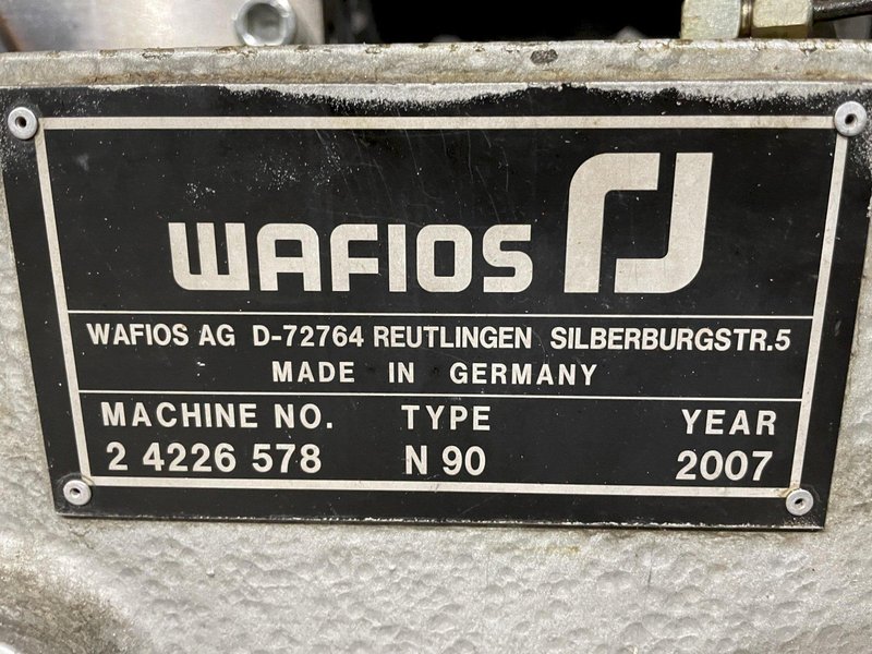 Wafios Model N 90 High Speed Nail Header
