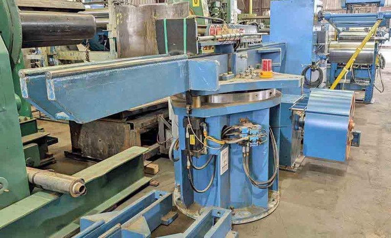 24" X 5" X 10,000# RUESCH SLITTING LINE STOCK# 3799