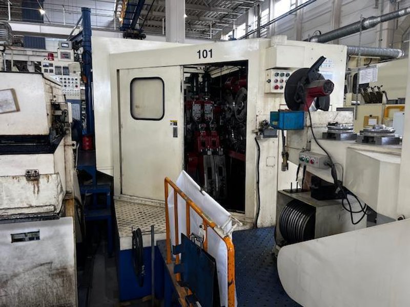 Asahi Okuma Model AOT-16B Two Die Two Blow Heading Machine