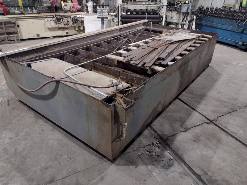 8' X 15' WATERJET TANK / PLASMA CUTTING TABLE: STOCK #23334