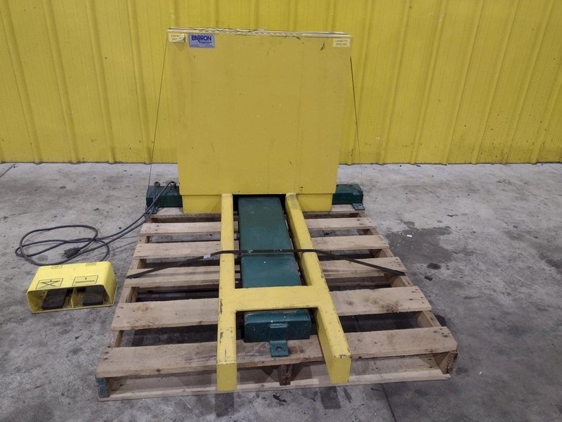 2,000 LBS SOUTHWORTH MODEL #2TU2-89 CONTAINER TILTER: STOCK #23523