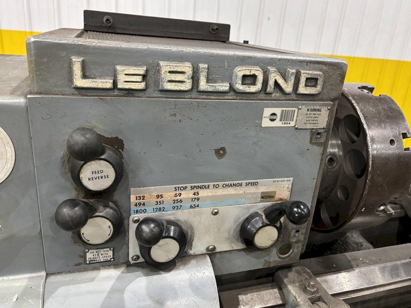 15" X 30" LEBLOND MODEL #7C REGAL TOOLROOM ENGINE LATHE 1.5" HOLE: YOBRO #23968