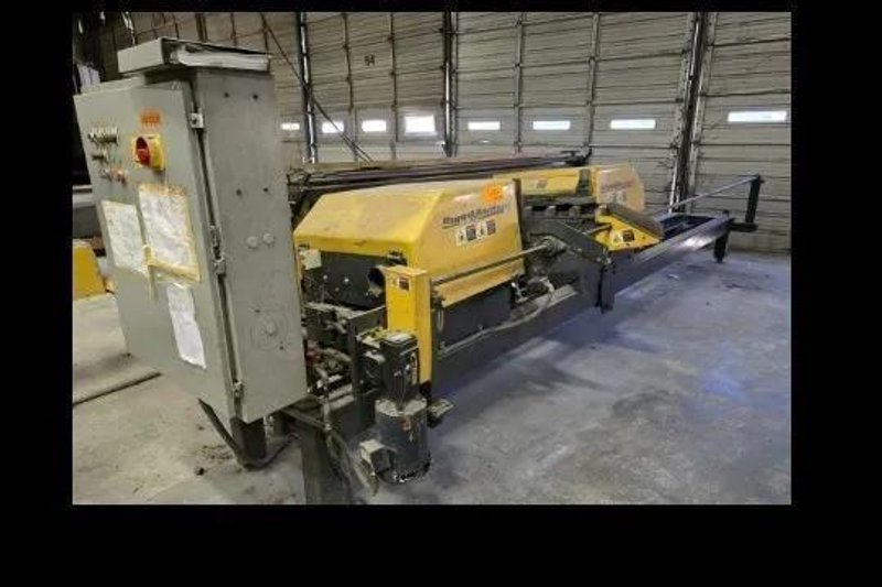3" OD X 120" KENT BURRMASTER BRUSH DEBURRING MACHINE