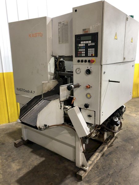 10" X 10" KASTO MODEL #SSB-A2-CNC-CC AUTOMATIC VERTICAL BAND SAW: STOCK #17306