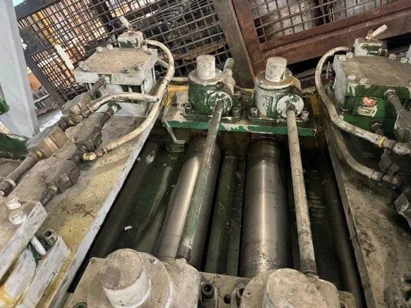 12,000 lbs. x 24" x .375" Coe Press Equipment Coil Cradle Straightener, Heavy-Duty Model # CPCC-12024 and CPPS-500-24