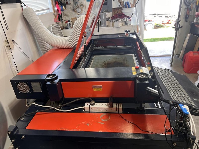 100 Watt AP Lazer SN4024 CO2 Laser, 2017