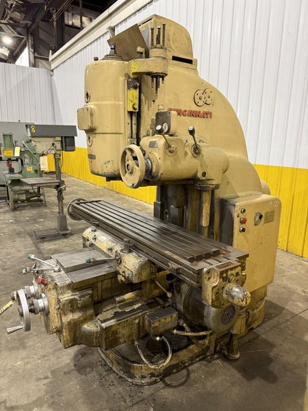 #3 CINCINNATI MODEL #310-14VDT VERTICAL MILL: YOBRO #25927