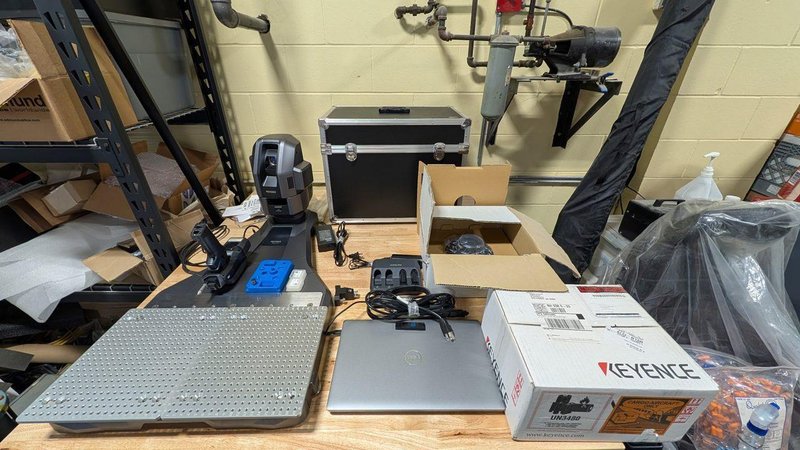 Keyence XM 5000 Handheld CMM, 2023 – Never Used, PC, Software &amp; Accessories, Excellent Condition