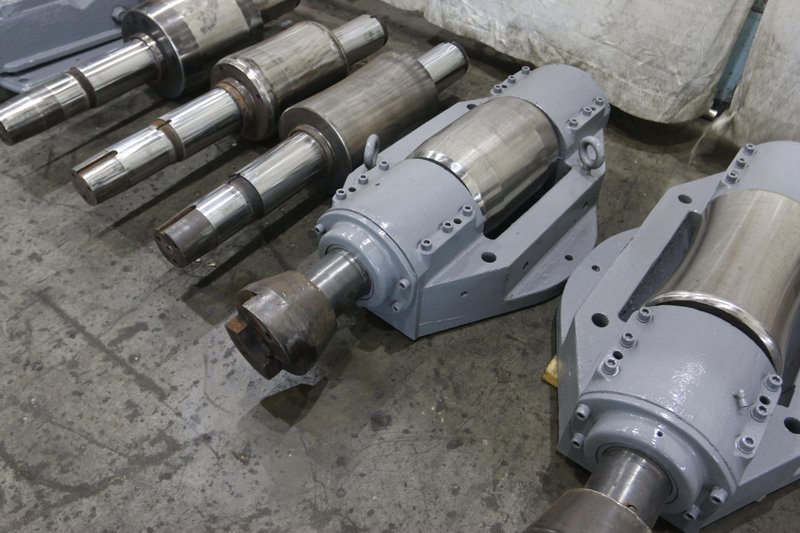 3-1/2" MEECO MODEL HD2 2-ROLL ROTARY BAR STRAIGHTENER: STOCK #10457