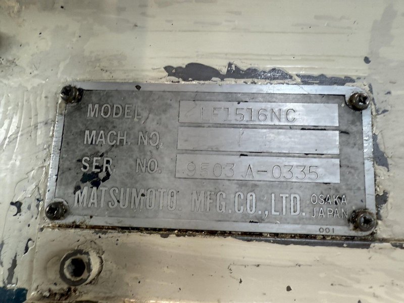 1,100 Lb. x 6" x .05" AIDA SERVO FEEDLINE W/ DUAL UNCOILER. STOCK # 0130225.