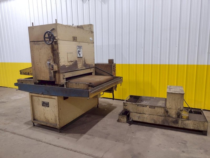 37" TIMESAVERS MODEL #137-1HDMW WET BELT GRINDER SANDER 20 HP : STOCK #19869