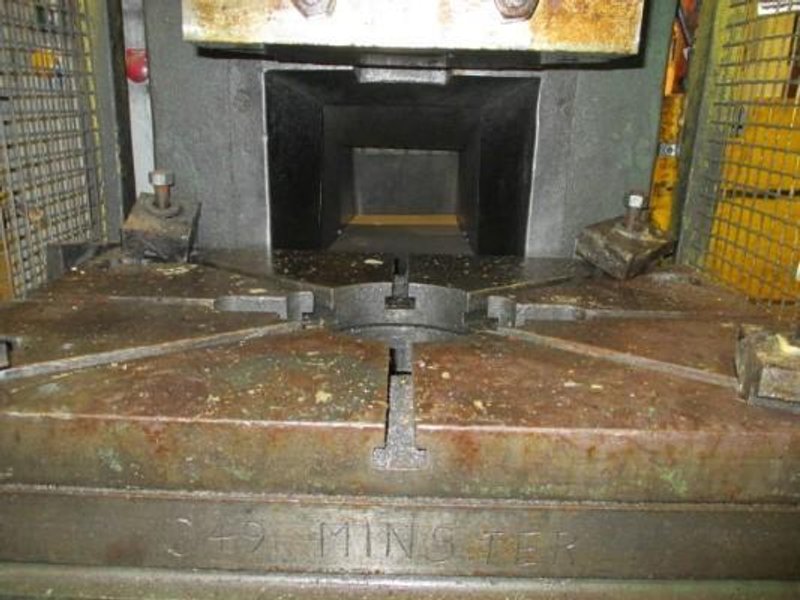 60 TON MINSTER MODEL #70-4 GAP FRAME SINGLE CRANK PRESS