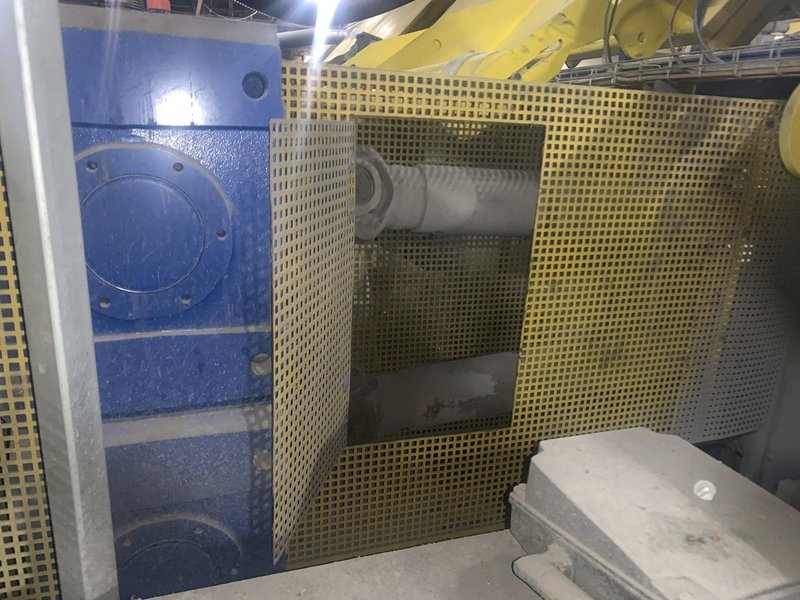 .512" X 12" X 4 STAND DEM WIRE FLATENING ROLLING MILL LINE, YEAR 2017: STOCK #13898