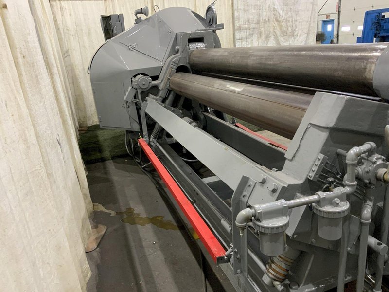 8' X 1/2" MODEL #9 BERTSCH &amp; COMPANY PLATE BENDING ROLL: STOCK #81059