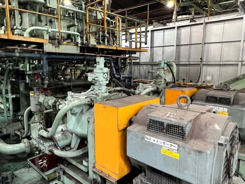 1800 Ton UBE Aluminum Extrusion Press (14715)