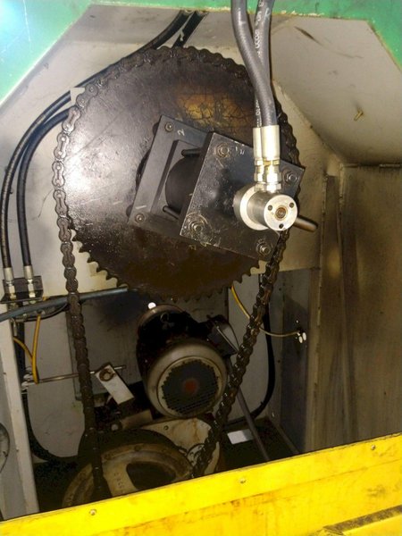 30,000 LB 15 TON X 36" SESCO MODEL #55-422 MOTORIZED UNCOILER COIL REEL: STOCK #14444