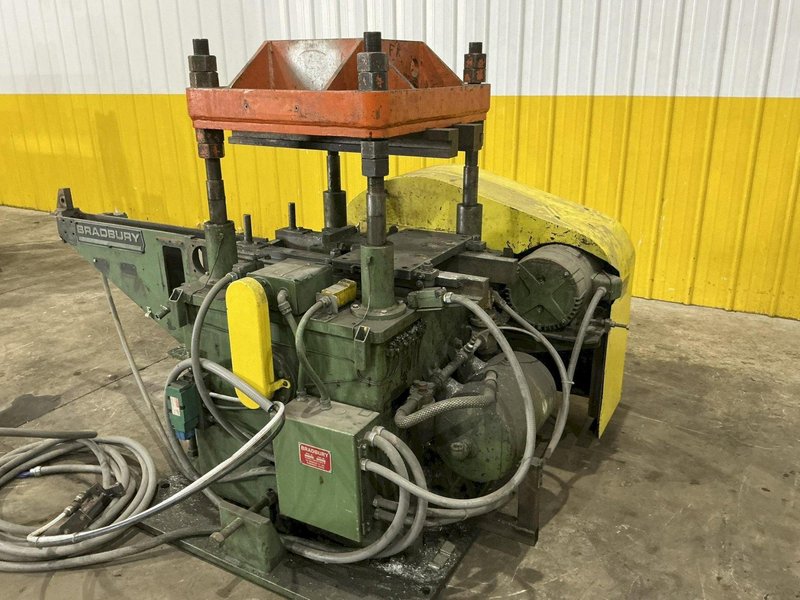 30 TON BRADBURY TISHEN 4 POST CUTOFF WITH DIE ACCELORATOR: YOBRO #24948
