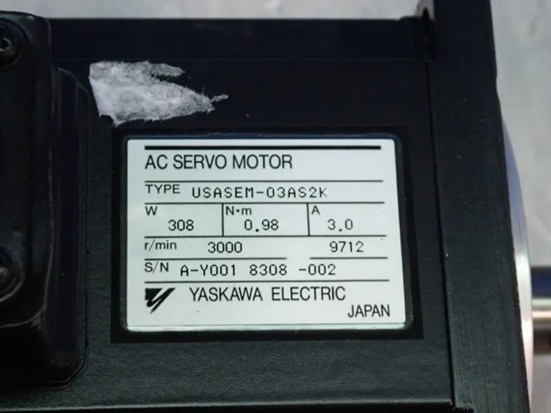 Yaskawa Electric  Ac Servo Motor  - Usasem-03as2k