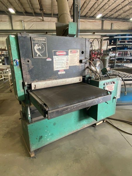 36" TIMESAVER 137-1HDM DRY BELT GRINDER/SANDER. STOCK # 1162221