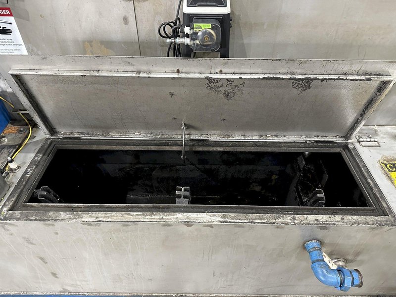18" X 15" H X 4 STAGE CONTINENTAL EQUIPMENT CORP GAS HEAT STAINLESS STEEL CONVEYOR WASHER, NEW IN 2010: STOCK #21908