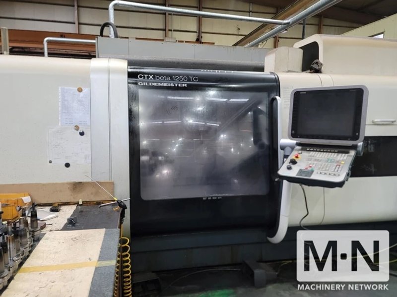 DMG Mori Gildemeister CTX Beta 1250 TC Universal Turn &amp; Milling Machine, 2012