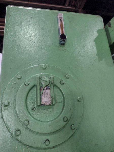 125 TON RODGERS MODEL MD125-2629A-WE 4-POST HYDRAULIC PRESS 18" STROKE: STOCK #11411
