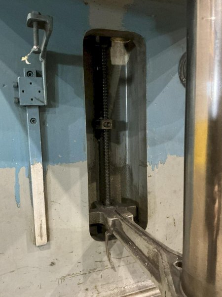 8 TON X 12" STROKE DENISON HYDRAULIC C-FRAME PRESS: YOBRO #26217