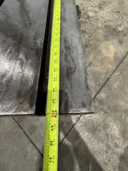 36" X 48" GIDDINGS &amp; LEWIS AIR LIFT ROTARY TABLE: STOCK #23588