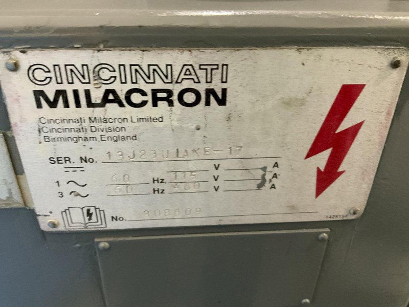 CINCINNATI MODEL #207MK HORIZONTAL PLAIN MILL: STOCK #81489