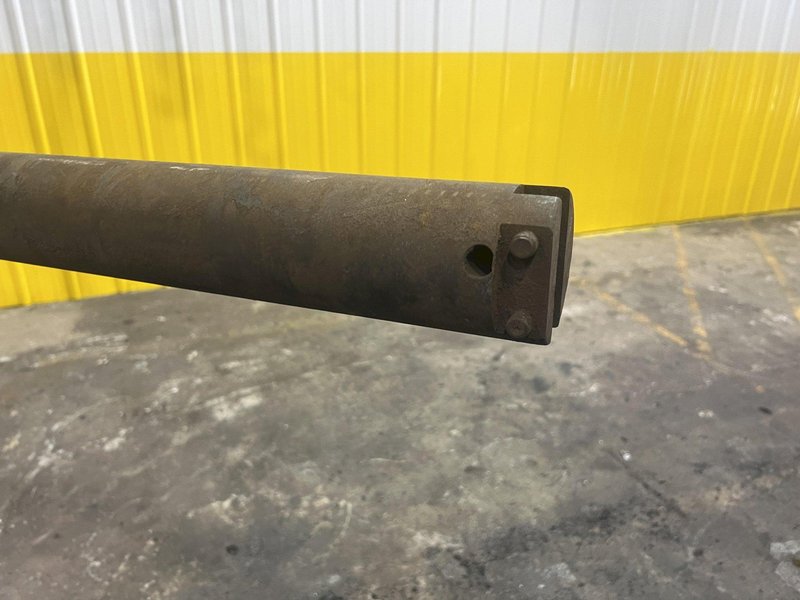 4" DIAMETER X 105" LONG BORING BAR WITH MORSE TAPER: STOCK #20650