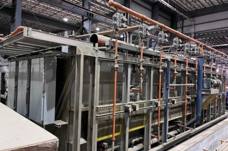 64" (1625mm) 4HI Mesta/Danieli Hot Plate Reversing Mill, Completely Rebuilt
by Danieli in 2010, Never Installed