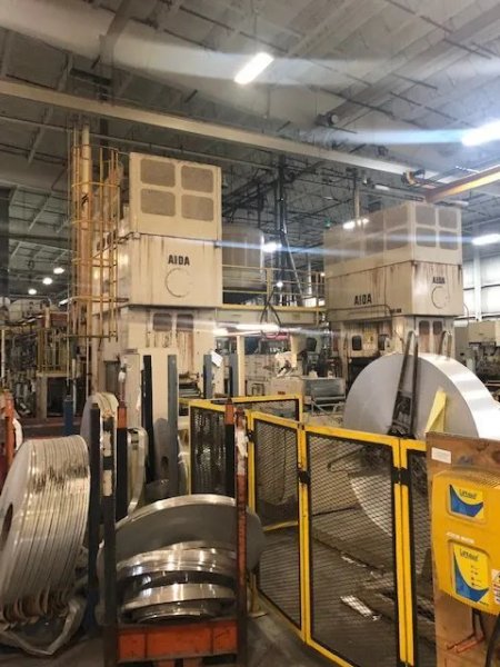 AIDA 330 TON SSDC PRESS, S/N 12903-0665, STOCK# 14010J