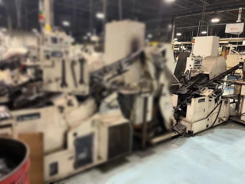 M12 Sanmei THI-12R Thread Roller w/Bowl and Stand