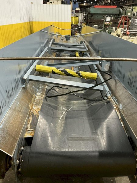 30" X 40" SELCO MODEL HSO-128A AUTO-TIE TOP LOADING HORIZONTAL HYDRAULIC BALER SYSTEM, W/ CONVEYOR &amp; DUMP HOPPER: YOBRO #26210