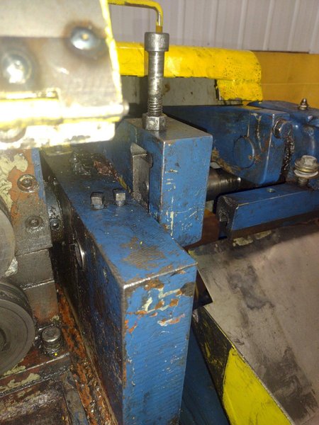 1/4" PATTERSON MODEL #1975 WIRE STRAIGHTENER &amp; CUTOFF MACHINE: STOCK #16362